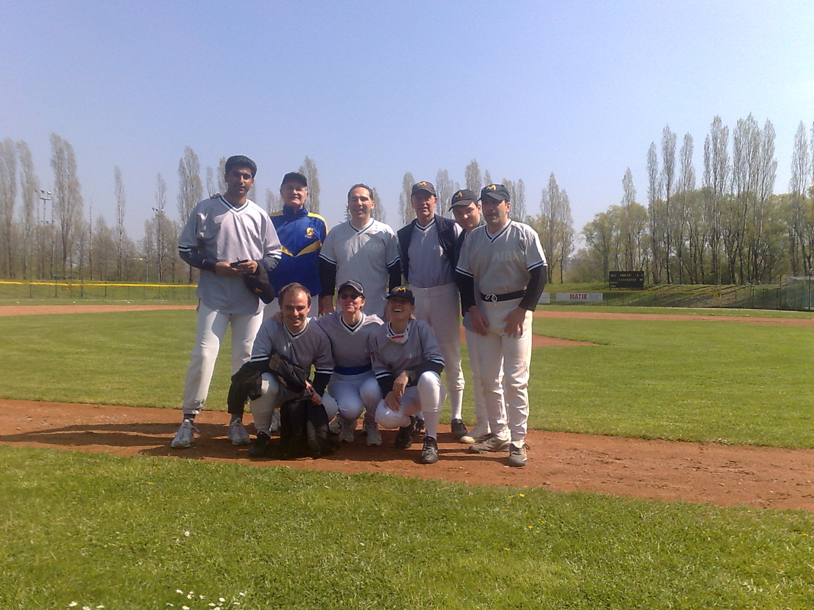 La squadra dei Thunders in formazione!